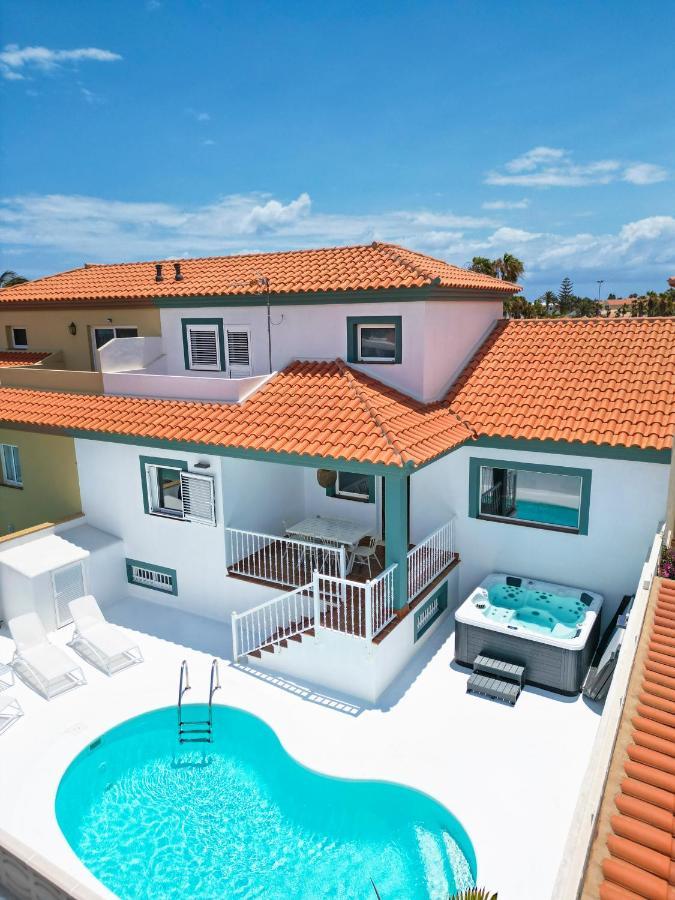 Villa Veaco Beach With Jacuzzi And Private Pool Κοραλέχο Εξωτερικό φωτογραφία